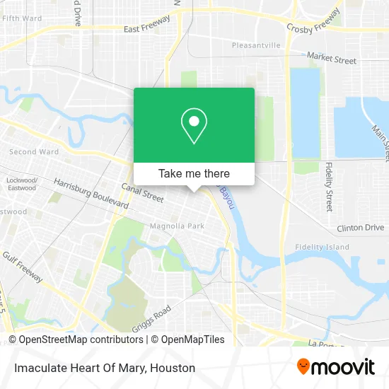 Imaculate Heart Of Mary map