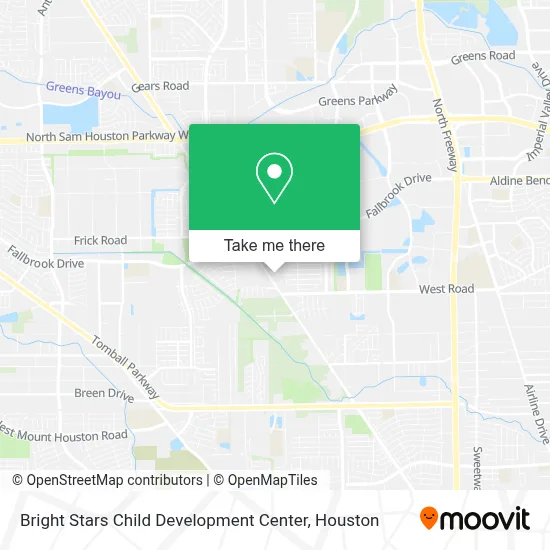 Bright Stars Child Development Center map