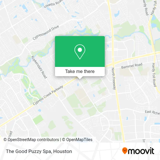 The Good Puzzy Spa map