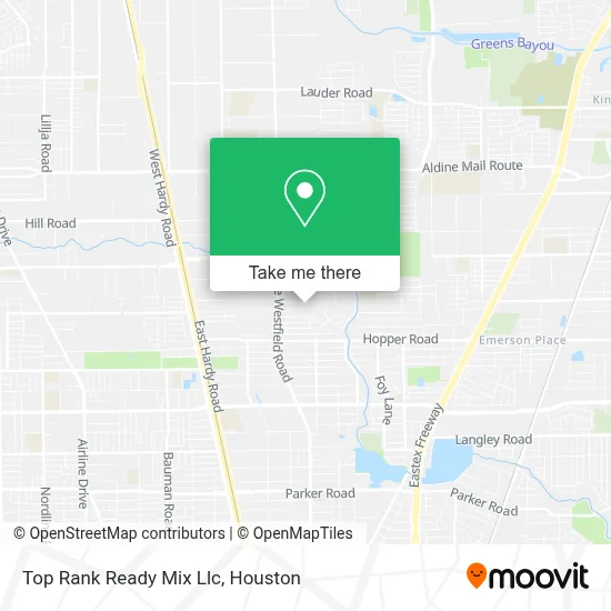 Top Rank Ready Mix Llc map