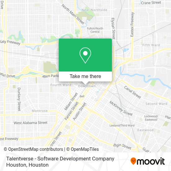 Talentverse - Software Development Company Houston map