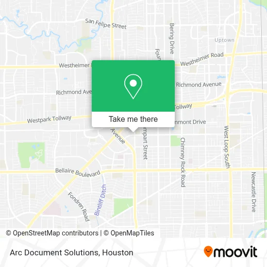 Arc Document Solutions map