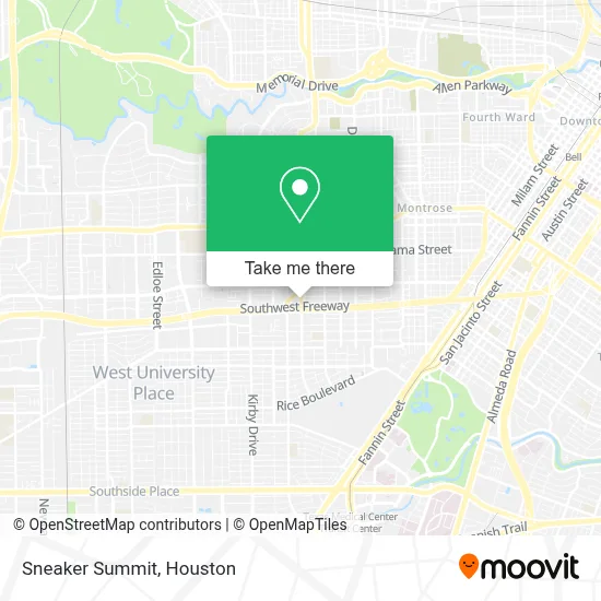 Sneaker Summit map