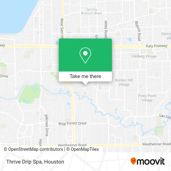 Thrive Drip Spa map