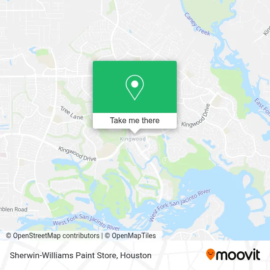 Sherwin-Williams Paint Store map