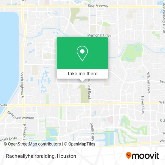 Racheallyhairbraiding map