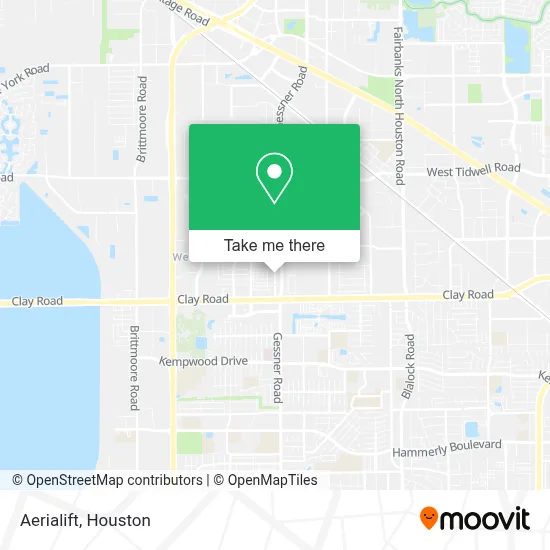 Aerialift map