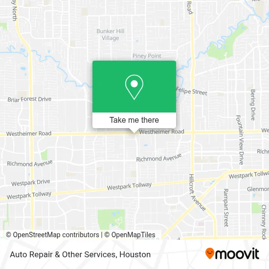 Auto Repair & Other Services map