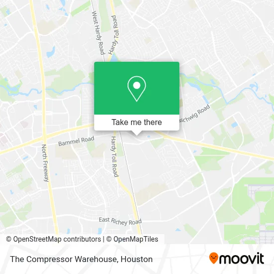 The Compressor Warehouse map