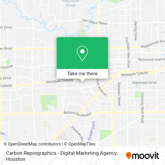 Carbon Reprographics - Digital Marketing Agency map
