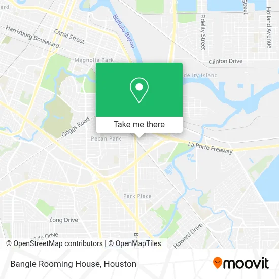 Bangle Rooming House map