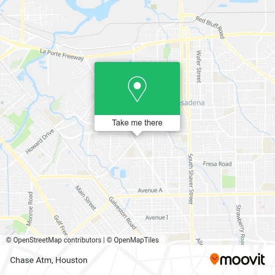 Chase Atm map