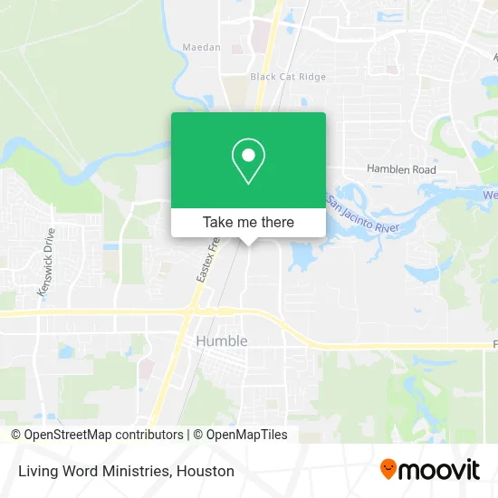 Living Word Ministries map