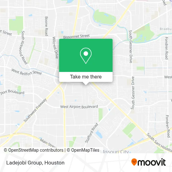 Ladejobi Group map