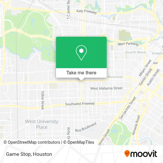 Game Stop map