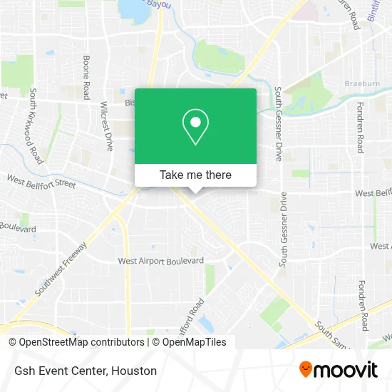 Gsh Event Center map