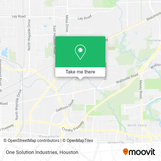 One Solution Industries map
