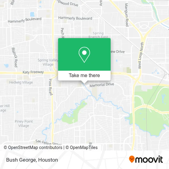 Bush George map
