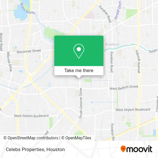 Celebs Properties map