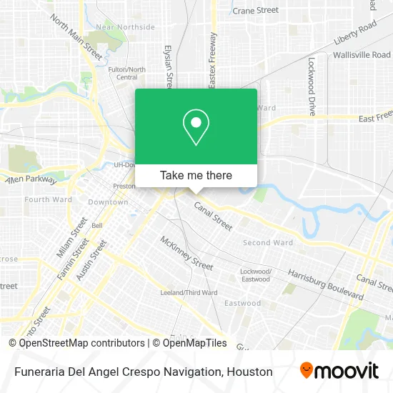 Funeraria Del Angel Crespo Navigation map