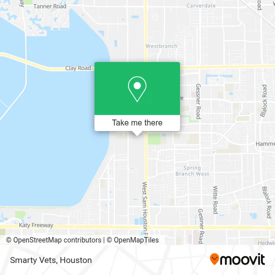 Smarty Vets map
