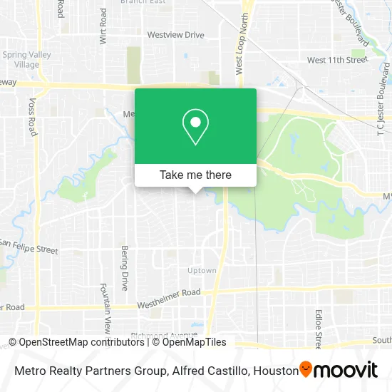 Metro Realty Partners Group, Alfred Castillo map