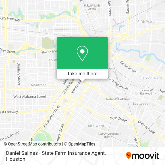Daniel Salinas - State Farm Insurance Agent map