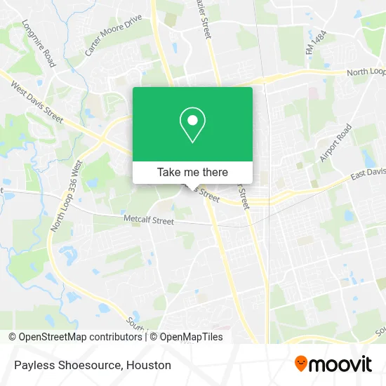 Payless Shoesource map