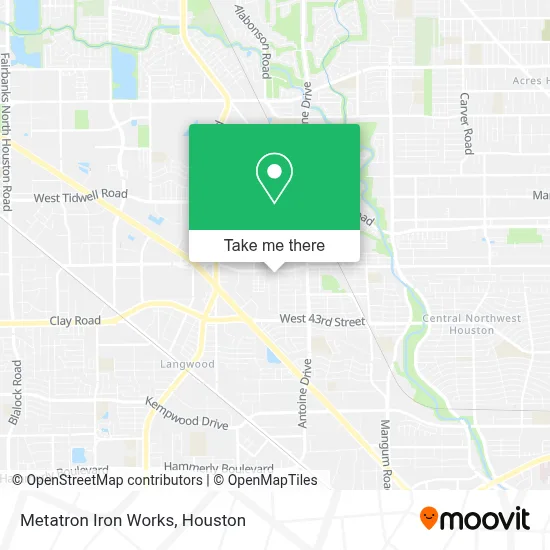 Metatron Iron Works map