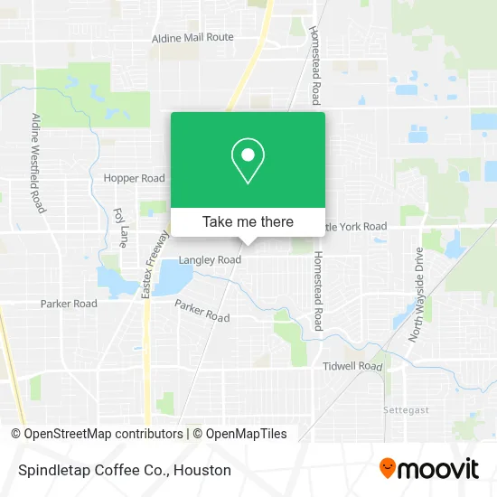 Spindletap Coffee Co. map