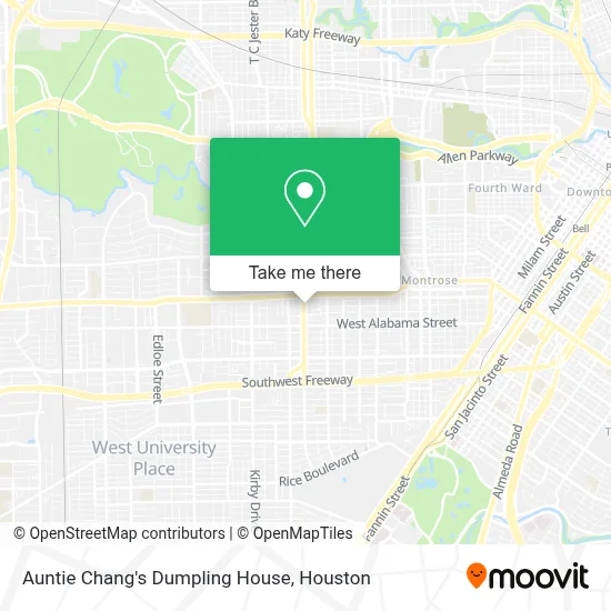 Auntie Chang's Dumpling House map