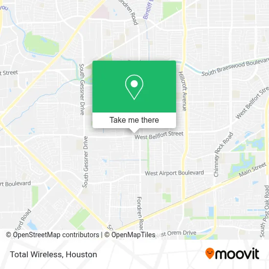 Total Wireless map