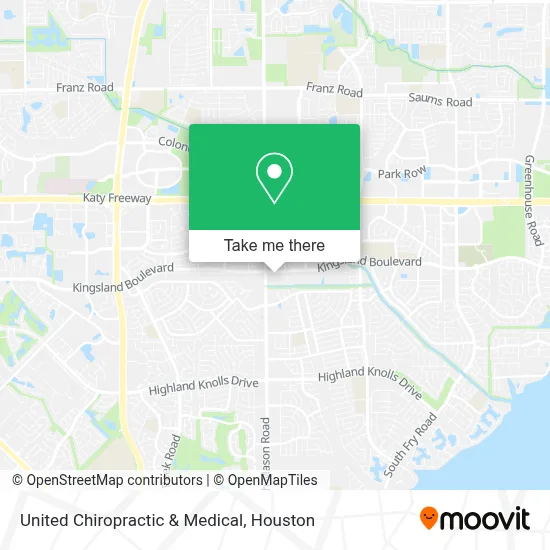 United Chiropractic & Medical map