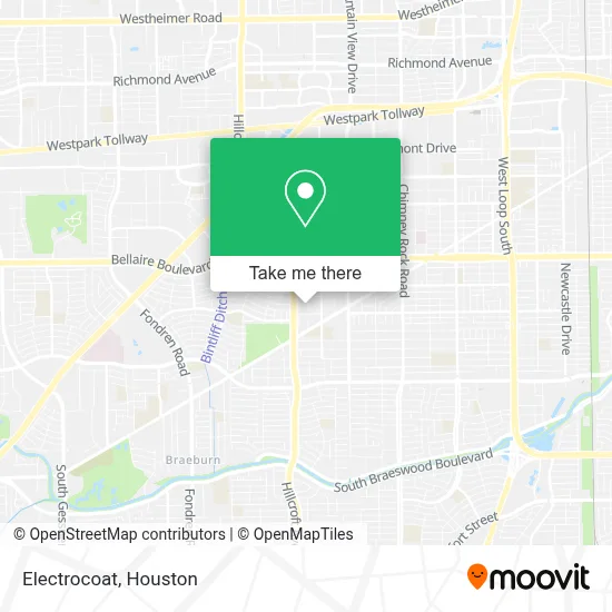 Electrocoat map