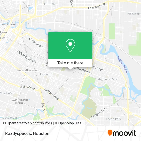 Readyspaces map