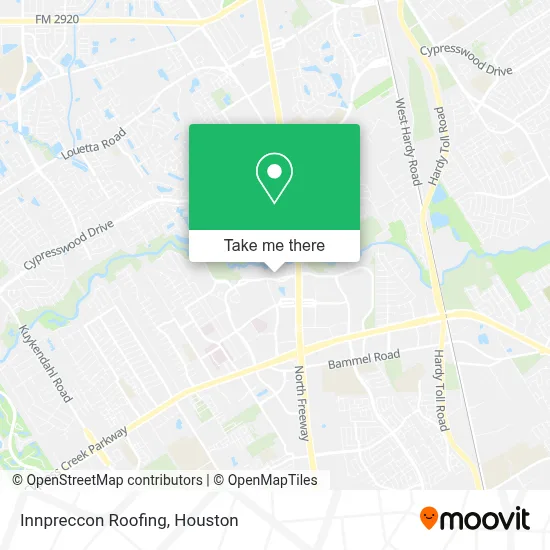 Innpreccon Roofing map