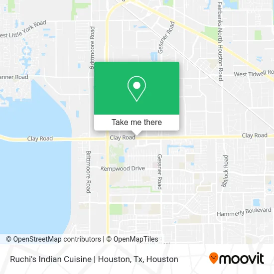 Ruchi's Indian Cuisine | Houston, Tx map