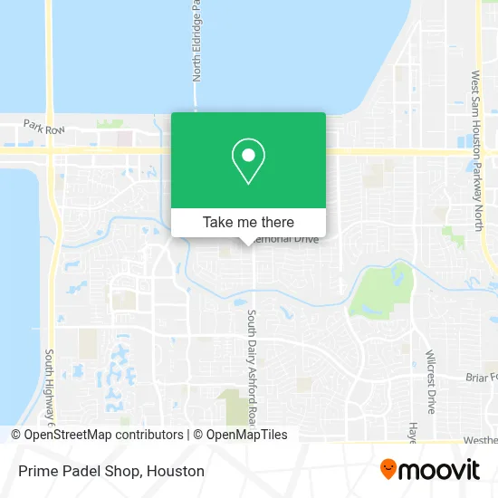 Prime Padel Shop map