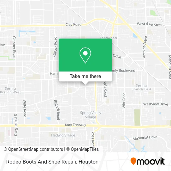 Mapa de Rodeo Boots And Shoe Repair