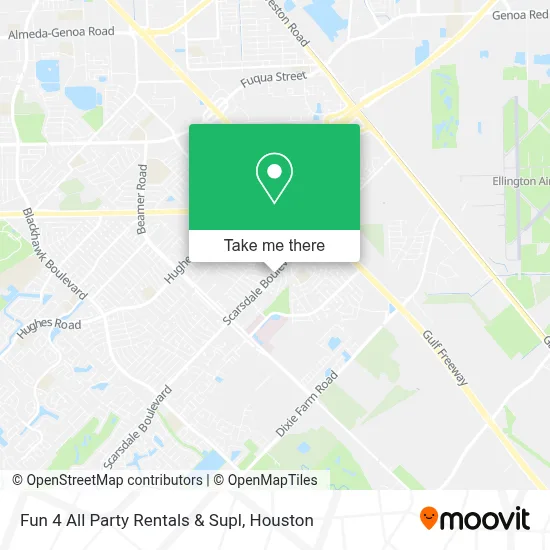 Fun 4 All Party Rentals & Supl map