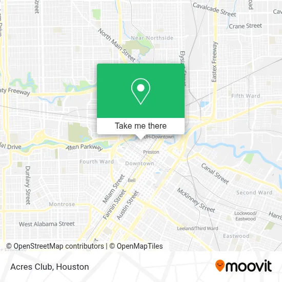 Acres Club map