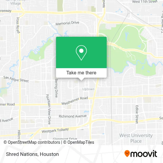 Shred Nations map