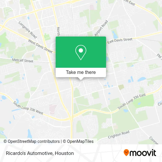 Ricardo's Automotive map