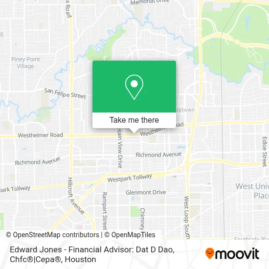 Edward Jones - Financial Advisor: Dat D Dao, Chfc®|Cepa® map