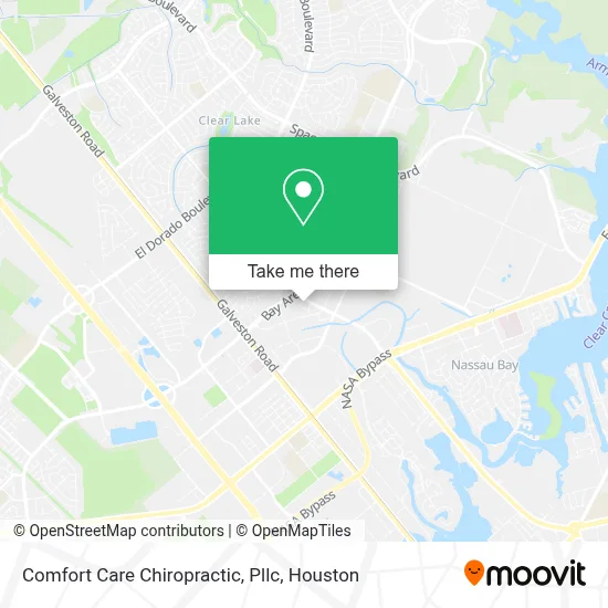 Comfort Care Chiropractic, Pllc map