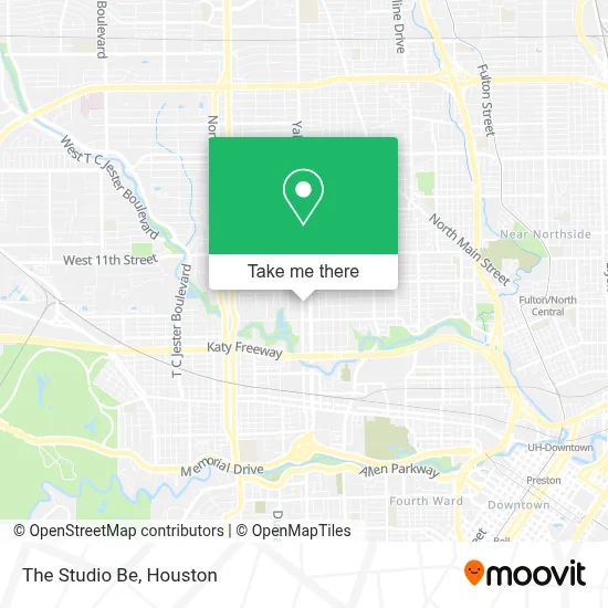 The Studio Be map