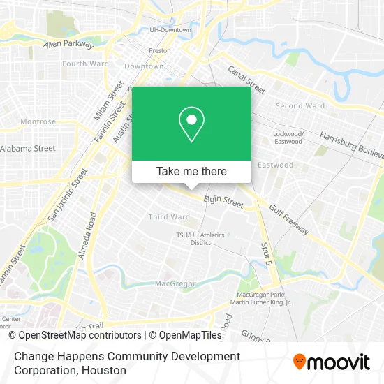 Change Happens Community Development Corporation map