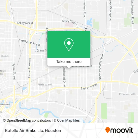 Botello Air Brake Llc map