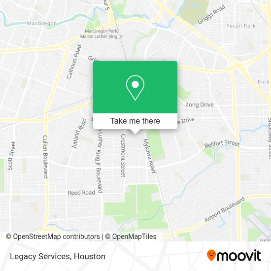 Legacy Services map