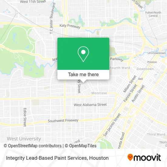 Integrity Lead-Based Paint Services map